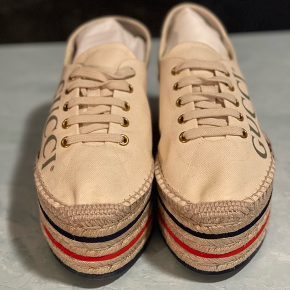 Gucci Platform Espadrilles - Picture 3 of 7
